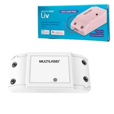 Imagem de Interruptor Inteligente Liga/Desliga Alexa Wi-Fi - MULTILASER