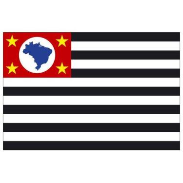 Imagem de Bandeira BC Estado Sao paulo Dupla Mastro - BandArt