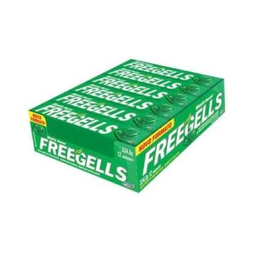 Imagem de Drops Freegells Menta C/ 12 Unidades - Riclan