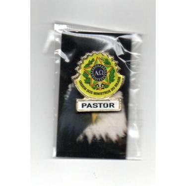 Imagem de Broches com ofícios para ornamentar a roupa do cristão - SC, Pastor