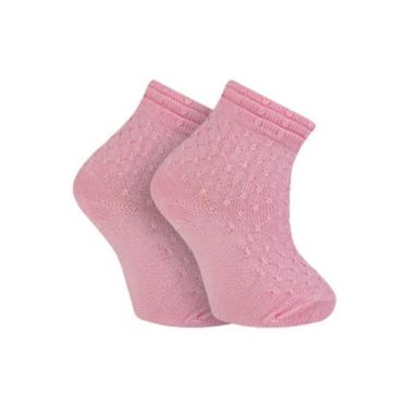 Imagem de Meia Bebê Cano Curto Trifil 5022, Rosa, PP