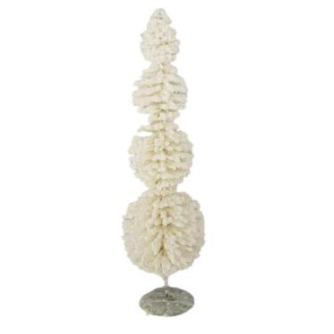 Imagem de Árvore Natal Decorativa de Mesa Nevada 60cm - Carmella Presentes, 60 c