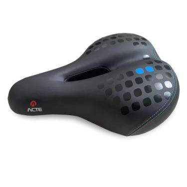 Imagem de Selim para Bicicleta com Sinalizador em Led - A92 - Acte Sports, Preto