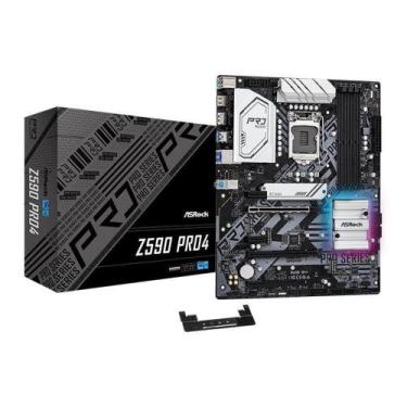 Imagem de Placa Mae ASRock Z590 Pro4 DDR4 Socket LGA1200 Intel Z590