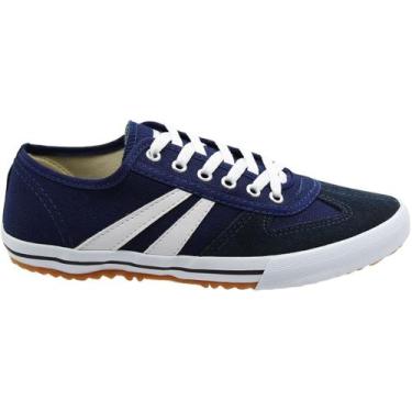 Imagem de Tênis Futsal Equipe Voley Lona Masculino, Azul, Marinho, 37