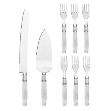 Imagem de Conjunto Para Bolo Com 8 Pcs Glow Cjbo003 - Etilux / Ricaelle