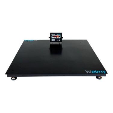 Imagem de Balança Industrial Wpl Piso Digital 3000kg 1,20x1,20m Welmy
