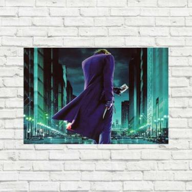 Imagem de Placa Decorativa Palhaço Morcego Quadro Geek Nostalgia - Artesanal