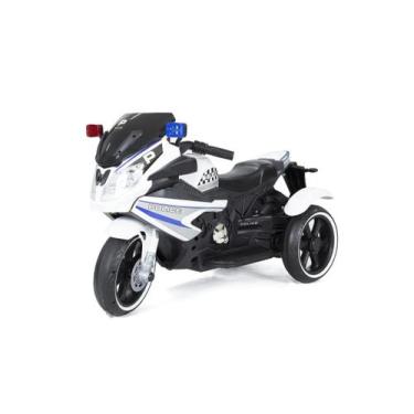 Imagem de Triciclo motorizado, infantil, elétrico,moto policia touring - Baby St