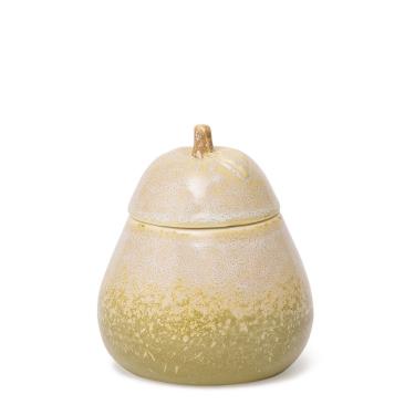 Imagem de Pote Decorativo Pêra em Cerâmica 10cm 22948 Mart