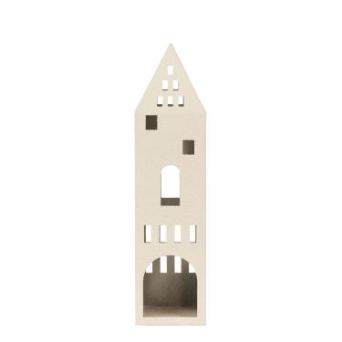 Imagem de Escultura Decorativa Casa em Metal 36cm 22684G Mart