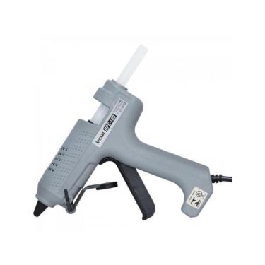 Imagem de Pistola de Cola Quente Profissional HPC-100 100W Bivolt com Bico de Silicone e Suporte Retrátil Hikari