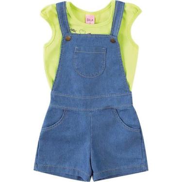 Imagem de Macacão Infantil + Blusa Dila 03572 , 1, Verde