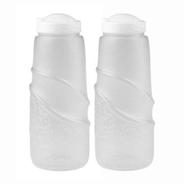 Imagem de Kit 2 Garrafa Água Jarra Suco Geladeira Texturizada 1 Litro - - Panamb