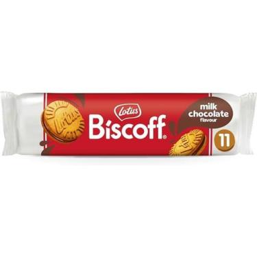 Imagem de Biscoito Lotus Biscoff Recheado com Chocolate ao Leite 110g