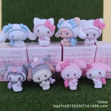 Imagem de Caixa Surpresa De Personagens Sanrio Hello Kitty Pompompurin, Figuras 