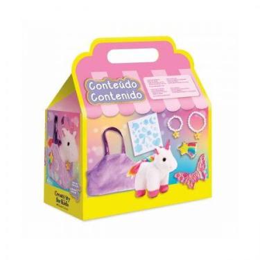 Imagem de Unicórnio de pelúcia Creativity for Kids 6552900 - Faber-Castell