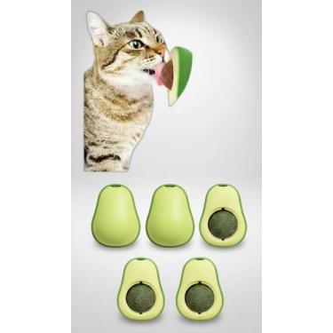 Imagem de Kit 5 Abacate Brinquedo Catnip Gatos Erva Natural - Congratulations St