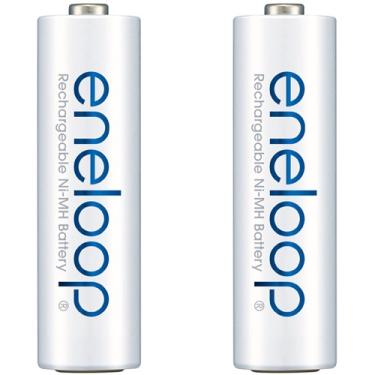 Imagem de 2 Pilhas aa Recarregáveis 2100x Panasonic Eneloop 2000mAh