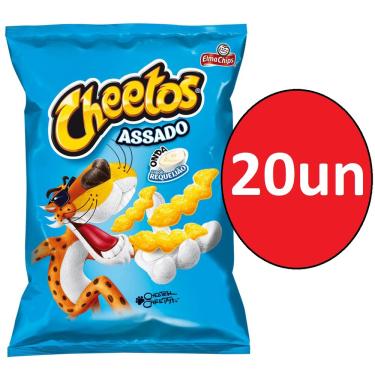 Imagem de 20 Un Salgadinho Cheetos Requeijao Onda 45g - Elma Chips