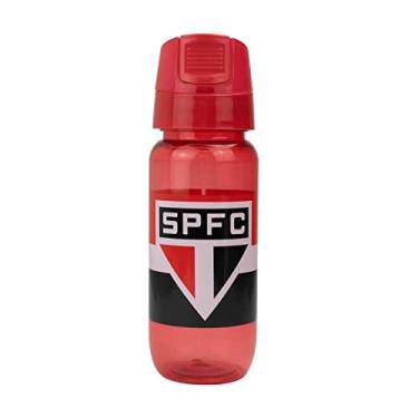 Imagem de Garrafa Plástico 450ml Com Mochila Tipo saco - SPFC