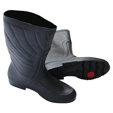 Imagem de Bota chuva borracha cano longo preta unissex Impermeável Piracapas 42