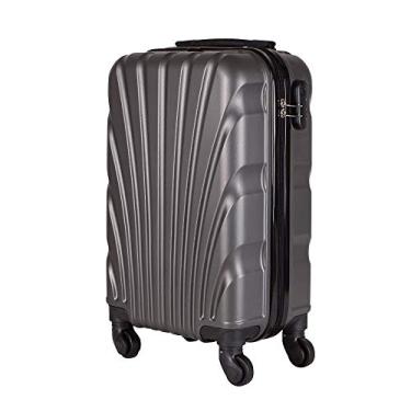 Imagem de Mala de Bordo em ABS Com 4 Rodas 360 - Roncalli Berlin (Grafite)