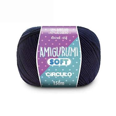 Imagem de Fio Amigurumi Soft Círculo (Anil Profundo 2401)
