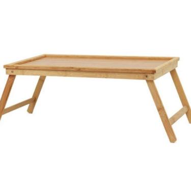 Imagem de Mesa Bandeja Café Da Manhã Na Cama Madeira Bambu Wincy