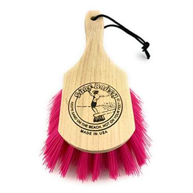 Imagem de Escova de areia de praia para todos os fins da Surf Brush, rosa, Short Handle