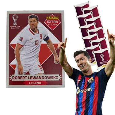 Imagem de figurinha legend 2022 ney prata mess bronze cristiano bronze gavi bronze raras lendarias (Robert Lewandowski Base)