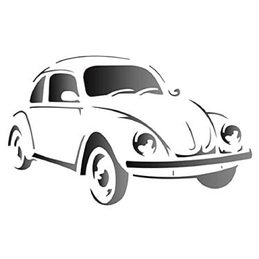 Imagem de Stencil de Acetato para Pintura OPA 20 x 25 cm - 1443 Fusca