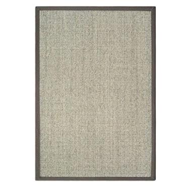 Imagem de Tapete de sisal, tapetes de algodão e linho feitos à mão, tapete de estilo minimalista moderno sala de estar quarto sofá cozinha tapete antiderrapante (tamanho : 60 cm x 90 cm)