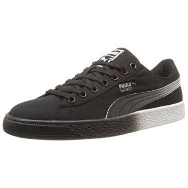 Imagem de PUMA Cesta masculina clássica de malha desbotada, Preto, 9.5