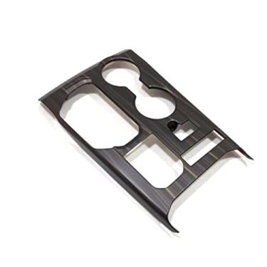 Imagem de Xodouhi Apto para Toyota Highlander 2020 2021 2022 Tampa do painel de câmbio de marchas botão de mudança de marchas painel de console guarnições capa de moldura de suporte de copo