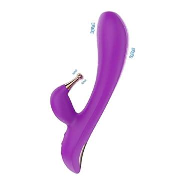 Imagem de Vibrador Feminino de Silicone Estimulador Ponto G e Clitóris Massageador Brinquedo Sexual Mamilo 10 Velocidades Zatla