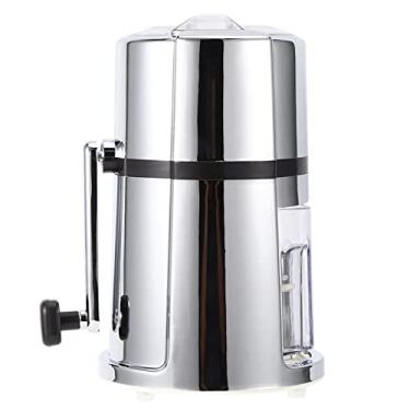 Imagem de triturador de gelo manual comercial doméstico triturador de gelo raspado portátil com lâmina de aço inoxidável, Barbeador de gelo,