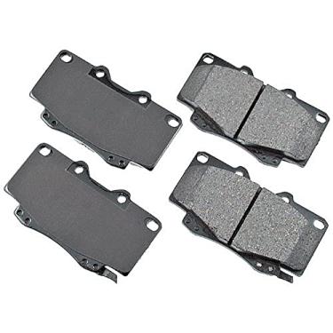 Imagem de Akebono ACT799 Proact Kit de pastilhas de freio a disco de cerâmica ultra premium, cinza