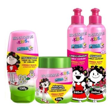 Imagem de Kit Bio Extratus Kids Infantil Cabelo 4-Produtos