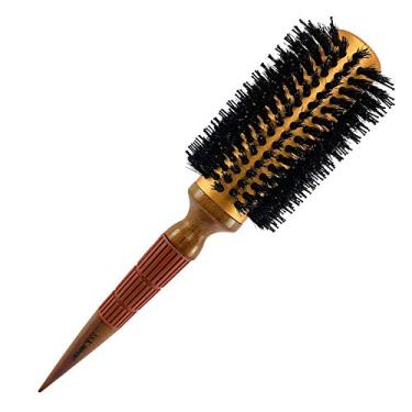 Imagem de ADP 34 - Escova de Cabelo Profissional em Alumínio Dourado - 18K