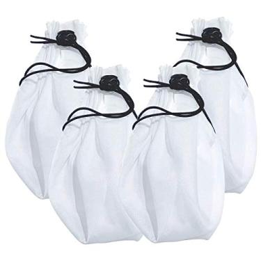 Imagem de Kit 4 Coador de Voal para Leite Vegetal Suco Verdes Detox e Kefir