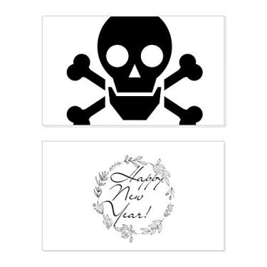 Imagem de Dangerous Chemical Frightful Circle Symbol New Year Festival Greeting Card Bless Message Gift