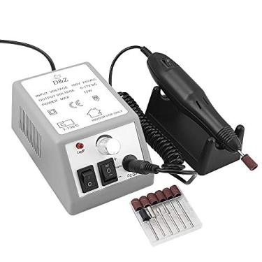 Imagem de Micromotor Mercedes2000 D e Z Lixa elétrica unha Cinza D3143