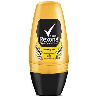 Imagem de Rexona Men V8 50ml Roll-on Desodorante com Notas Verdes e Amadeiradas