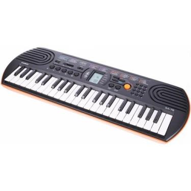 Teclado Infantil Casio SA-51 Preto 32 Teclas 100 Timbres em Promoção na  Americanas