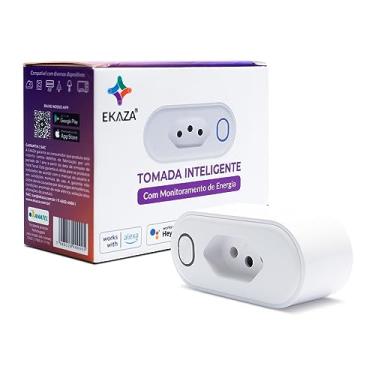 Imagem de EKAZA, Tomada inteligente 20A, Wi-Fi, compatível com Alexa e google Assistente - T105