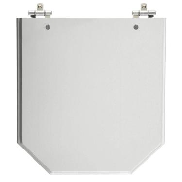 Imagem de Assento Sanitário Atrium Cinza Platina (Claro) Tampa para Vaso Incepa de Madeira Laqueada