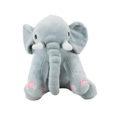Imagem de Elefante Sentado 24cm - Pelúcia - Fofy Toys