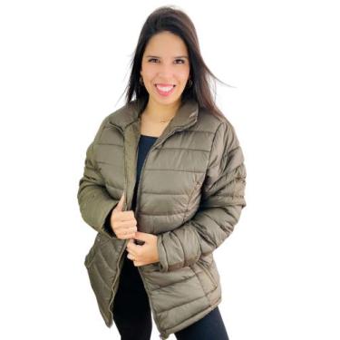 Imagem de Jaqueta Plus Size Feminina Puffer Bobojaco Forrada Pelinhos 628025 - C