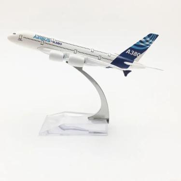 Imagem de Avião De Brinquedo Coleção Miniatura Metal Emirates - Jssavendas